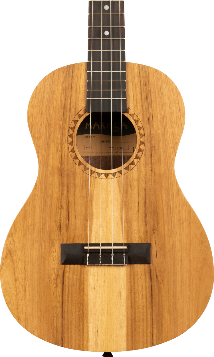 Kala Makala Indonesian Acacia Baritone Ukulele - Natural Satin