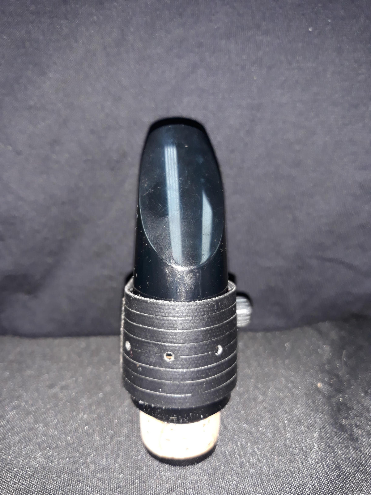 Used Giardinelli Clarinet Mouthpiece - With Rovner Dark Clarinet Ligature & Cap 4