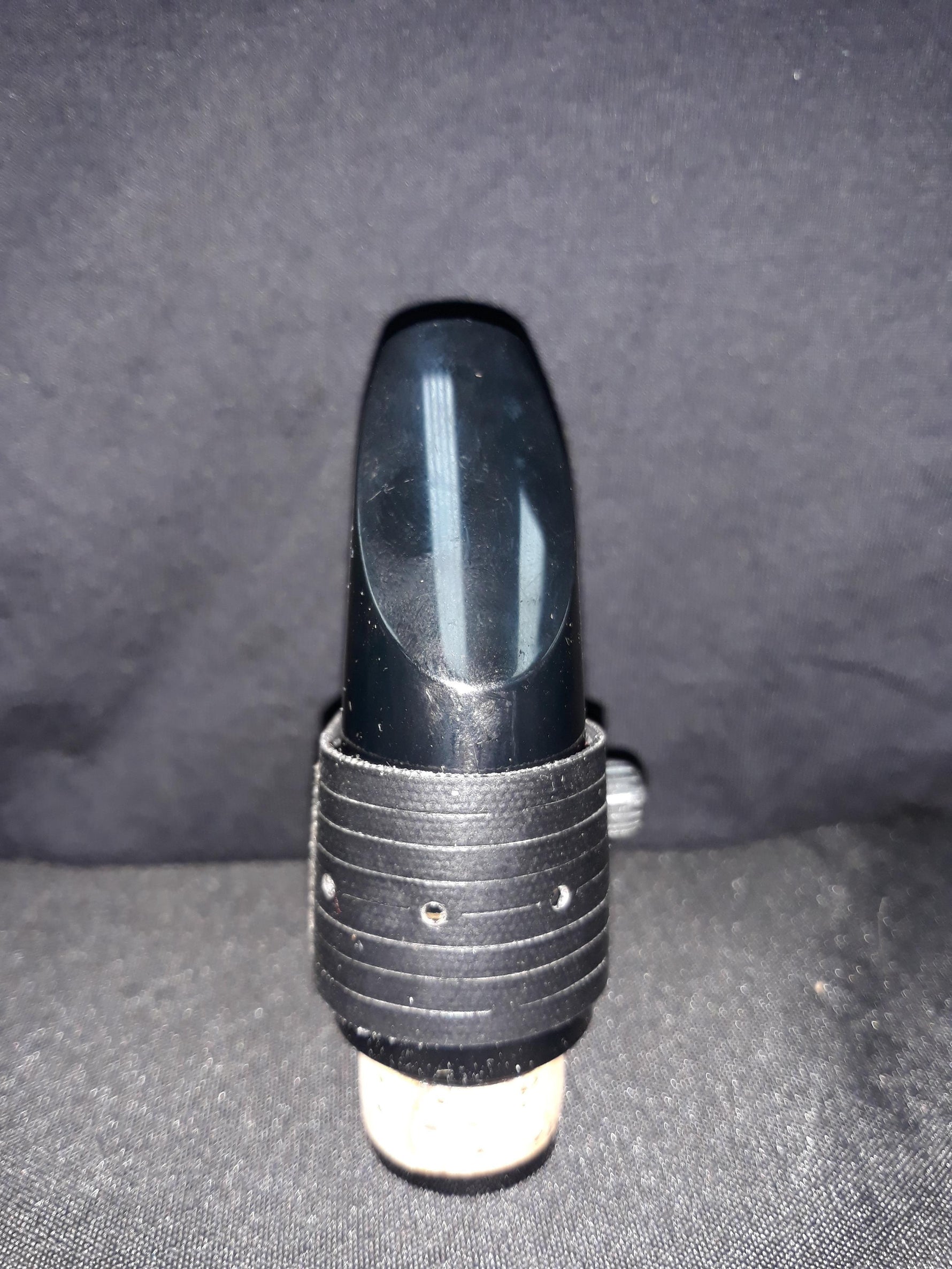 Used Giardinelli Clarinet Mouthpiece - With Rovner Dark Clarinet Ligature & Cap 4