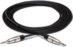Hosa HSS-005 Pro Balanced Interconnect Cable - REAN 1/4\" TRS Male to REAN 1/4\" TRS Male - 5FT