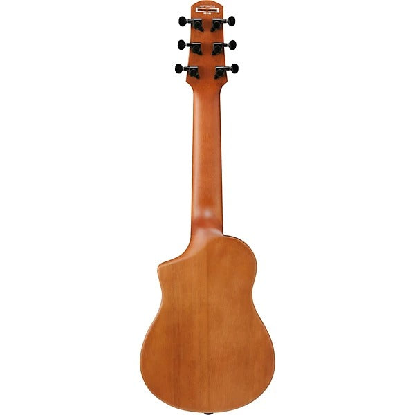 Ibanez AUP10N Nylon 6-String Piccolo Acoustic Guitar - Light Brown Sunburst 7