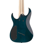 Ibanez RGMS8PB Multi Scale 8 String Electric Guitar - Cosmic Blue Starburst 6