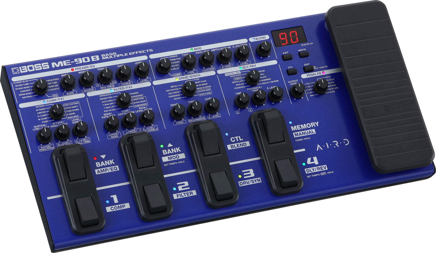 Boss ME-90B Bass Multi Effects Pedal 2