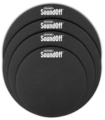 Evans SoundOff 4-Piece Drum Mute Pack - Includes 12\", 13\", 14\" & 16\" Mutes