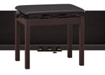 Roland RP-701-DR Digital Console Piano Dark Rosewood, detail view of adjustable bench seat