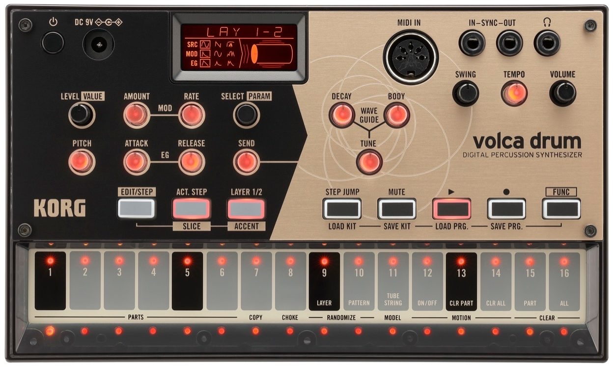 Korg Volca Drum and Digital Percussion Synthesizer