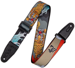 Levys MPD2-124 Polyester Guitar Strap - Tiger