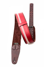 RightOn! Mojo Vegan Guitar Strap - Race Red 3
