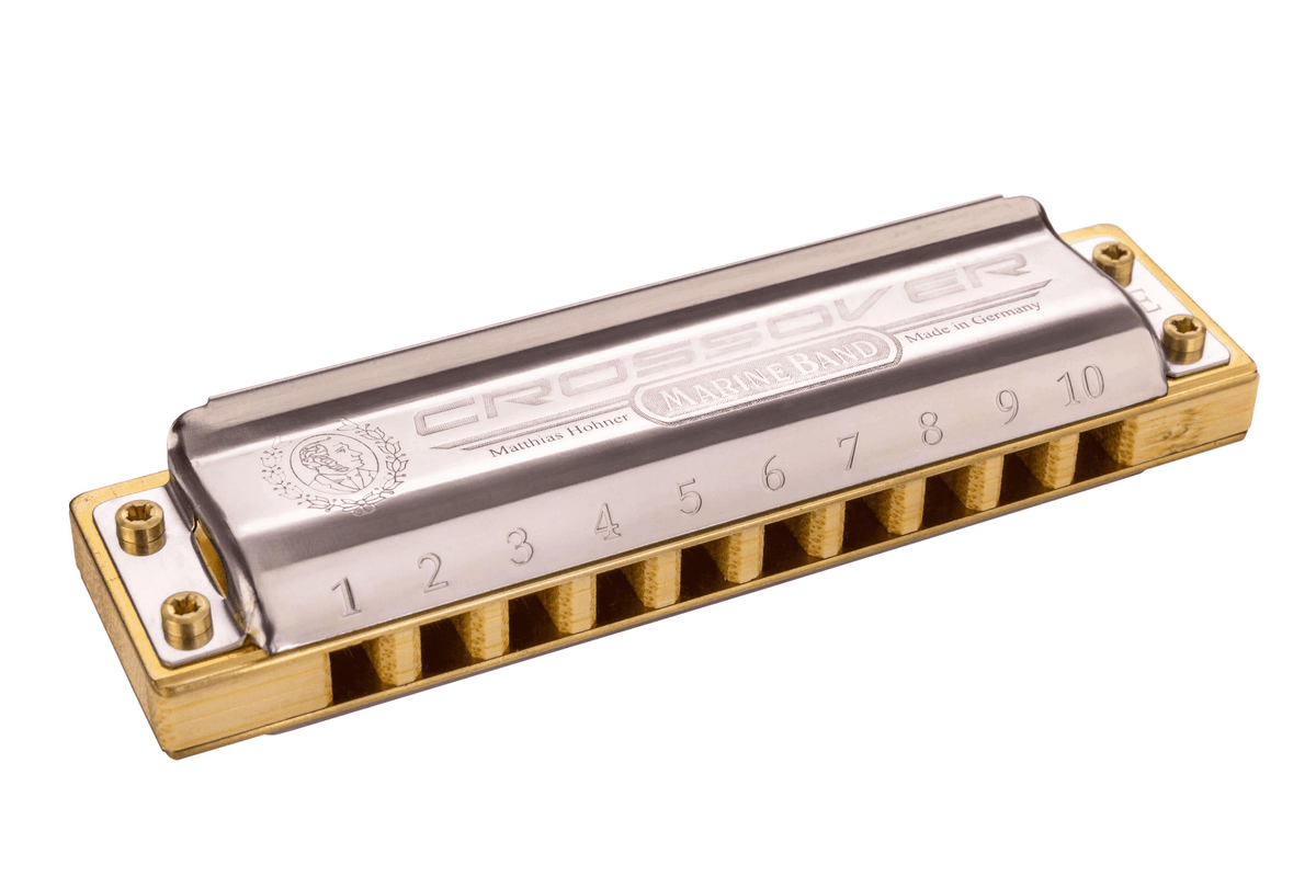 Hohner Marine Band Crossover Harp Key of G 2