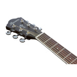 Ibanez AEG7MHWK Acoustic-Electric Guitar Weathered Black Open Pore 5
