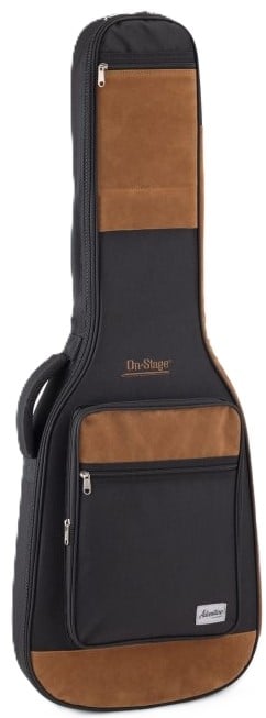Onstage Adventure Series Electric Guitar Gig Bag - Black & Tan