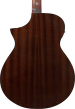 Ibanez AEWC16QATKH Acoustic Electric Guitar - Transparent Black Sunburst 4