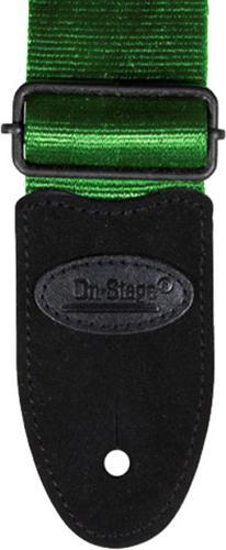 Onstage GSA20GE Seatbelt Guitar Strap (Green)