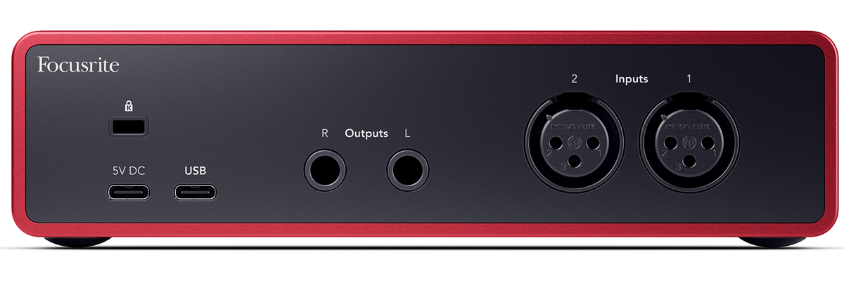 Focusrite Scarlett 2i2 4th Gen USB Audio Interface 2