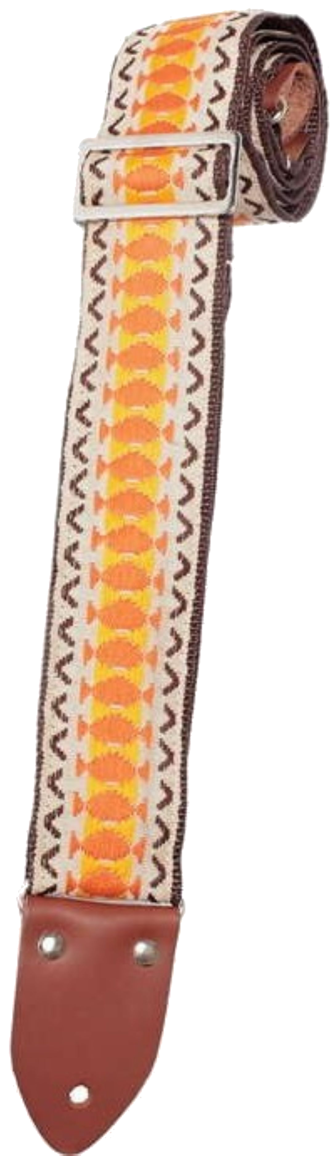 Henry Heller 2\" Deluxe Vintage Series Jacquard Guitar Strap - Cream