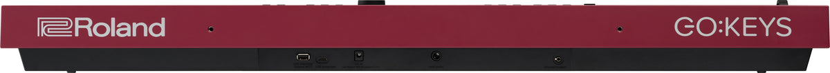 Roland GO:KEYS 3-RD Music Creation Keyboard - Dark Red 3
