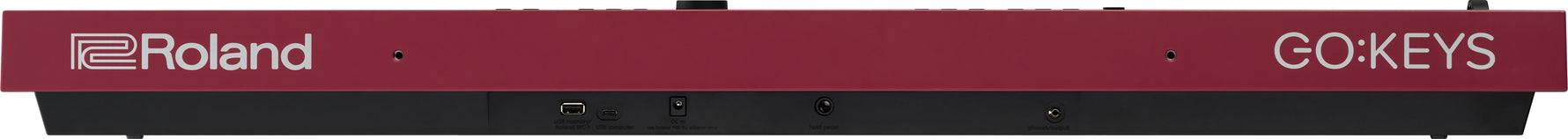 Roland GO:KEYS 3-RD Music Creation Keyboard - Dark Red 3