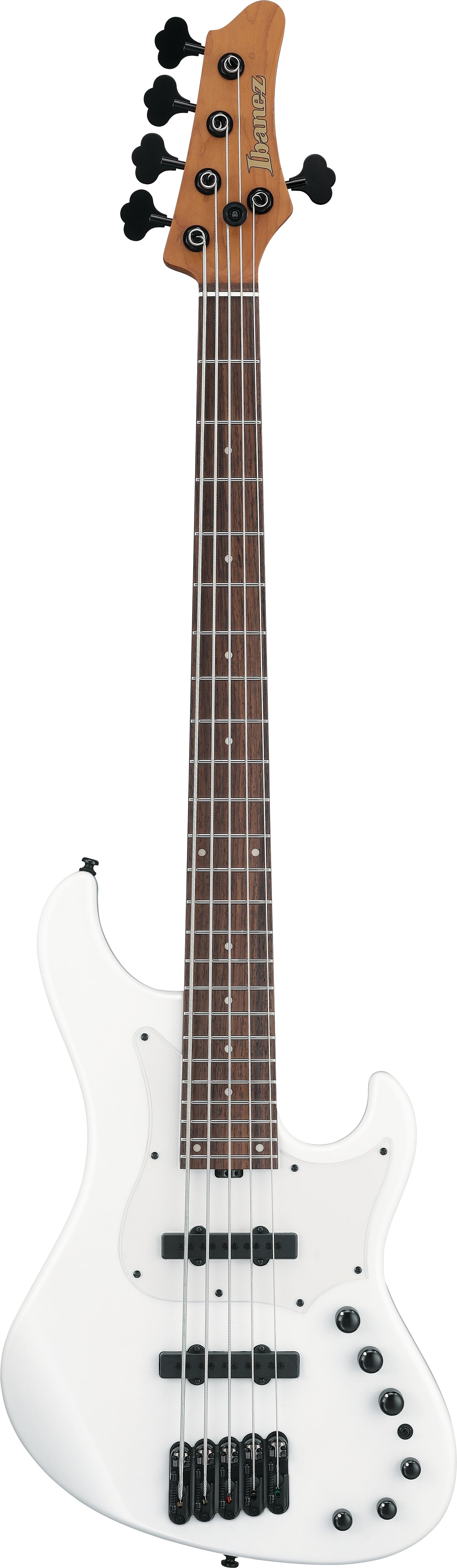 Ibanez MDM1005PW 5-String Electric Bass Guitar - Pearl White 8
