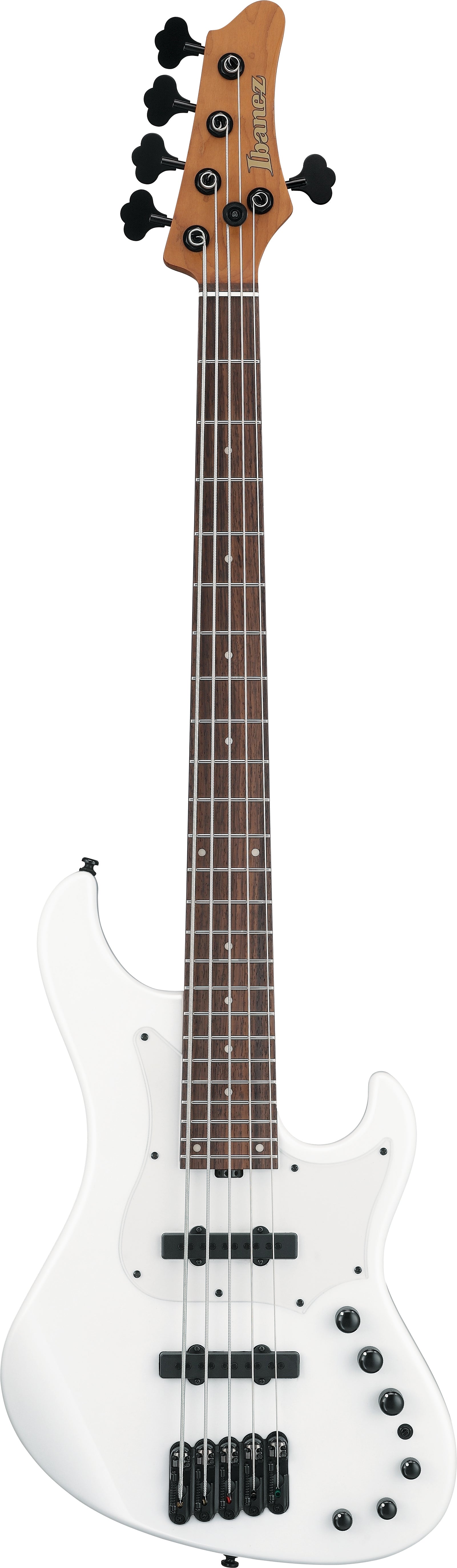 Ibanez MDM1005PW 5-String Electric Bass Guitar - Pearl White 8