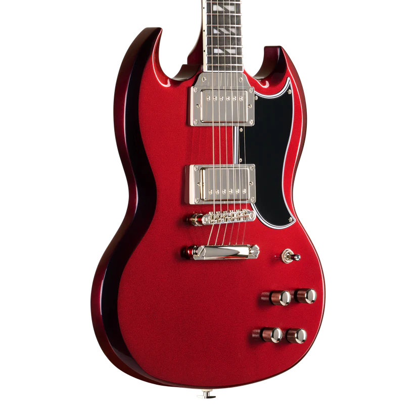 Epiphone Inspired by Gibson Futura SG Custom Electric Guitar - Midnight Ember Shift 5
