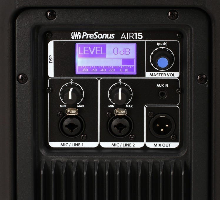 PreSonus AIR15 1200W 15-inch Powered Speaker 4