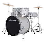 Ludwig Accent Drive 5-Piece Drum Kit - Silver Sparkle 3