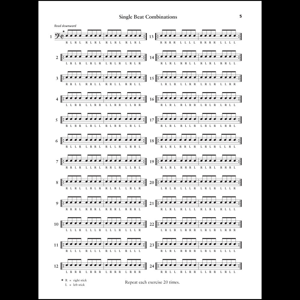 Alfred Stick Control - For The Snare Drummer 2