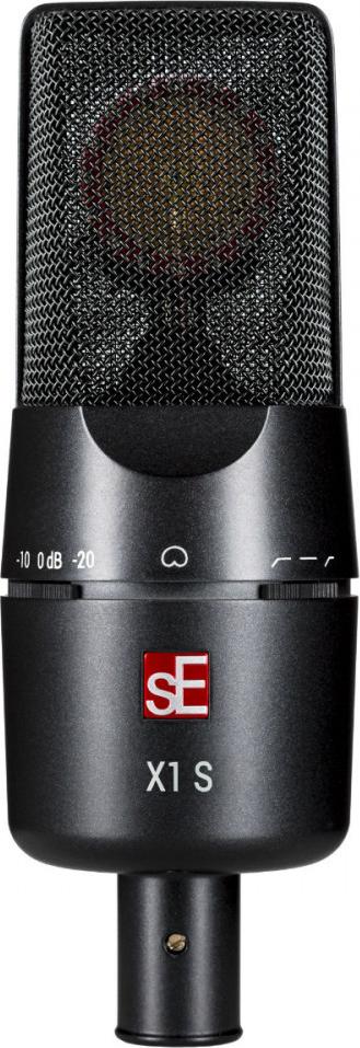 sE Electronics X1-S X1 Series Large Condenser Microphone and Clip