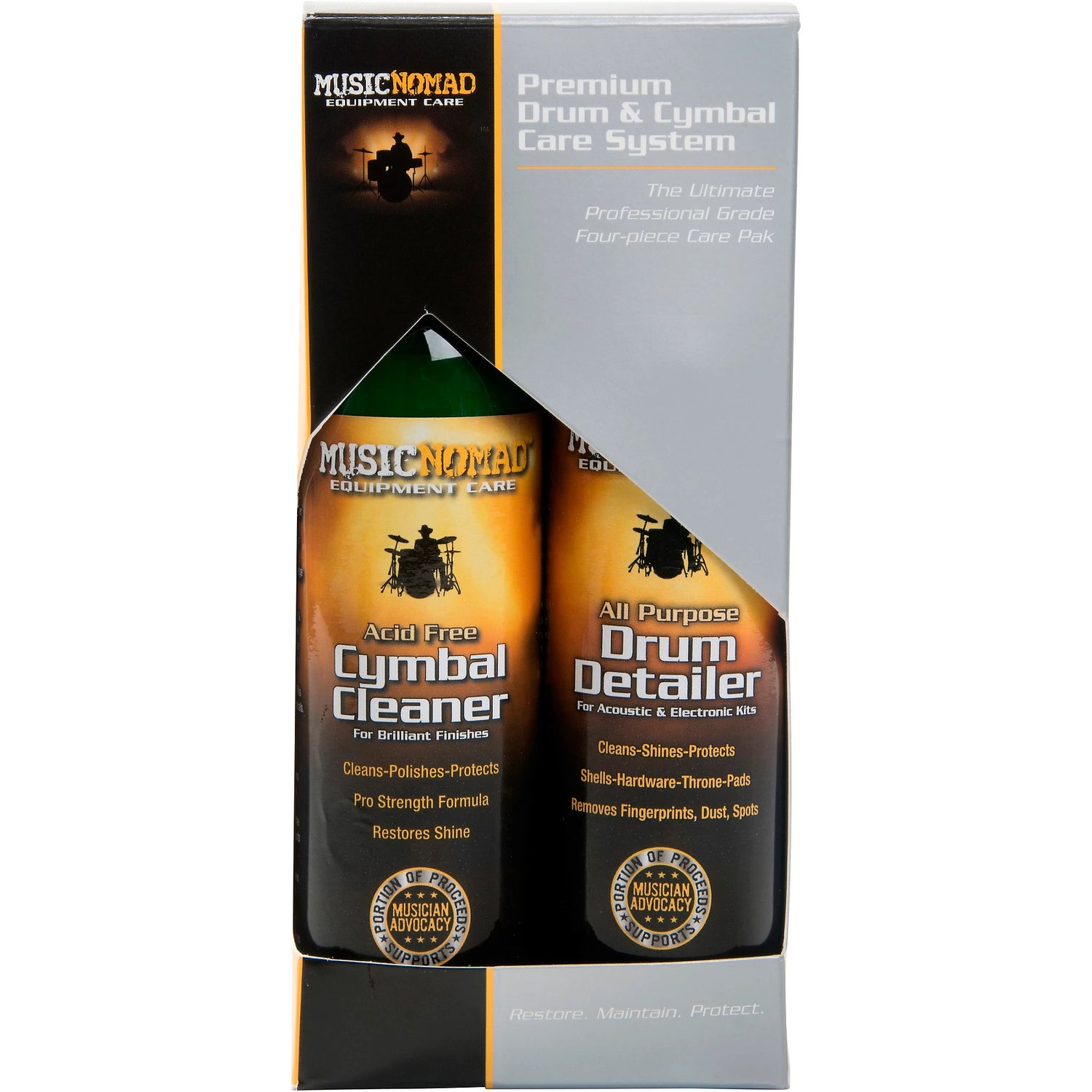Music Nomad Drum & Cymbal Care (4 Pack) - MN112 2