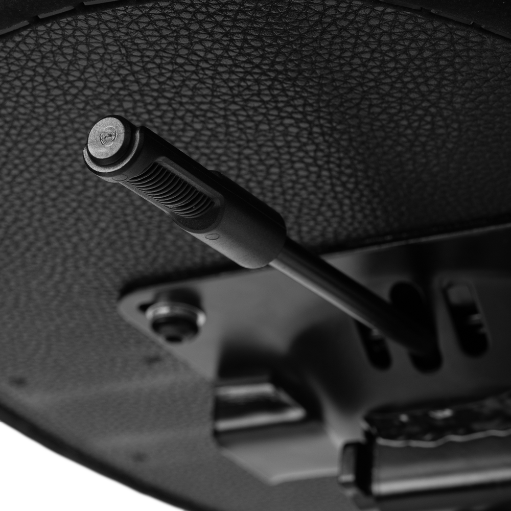 Gator GP-DTH-ASD Air Glide Drum Throne - Black 2