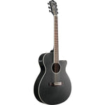 Ibanez AEG7MHWK Acoustic-Electric Guitar Weathered Black Open Pore 9