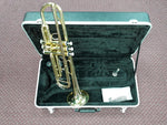 Used Bundy III Bb Brass Trumpet - With Hard Shell Case and Blessing 7C Mouthpiece 3