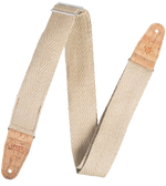 Levys MH8P-NAT 2\" Wide Hemp Guitar Strap - Natural