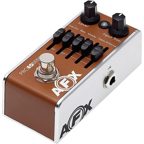 Fishman PRO-AFX-EQ2 AFX Pro EQ Mini Acoustic Preamp & EQ Effects Pedal 2