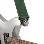 D'addario Poly Pro Auto Lock Strap - Green 5