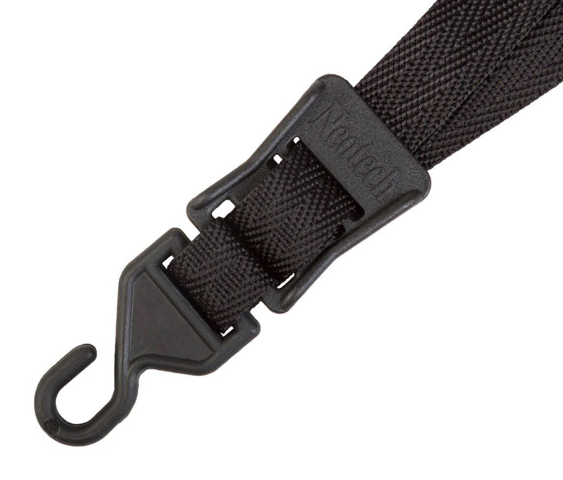 Neotech Extra Long Size Soft Saxophone Strap With Open Hook - Black 2