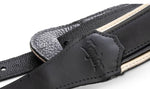 Taylor 4127-25 American Dream Leather Strap (Black With White Trim) 3