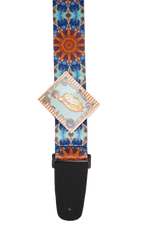 Henry Heller 2\" Wide Sublimation Strap - Orange Kaleidoscopic 2