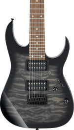 Ibanez GRG7221QATKS 7-string Electric Guitar Transblack