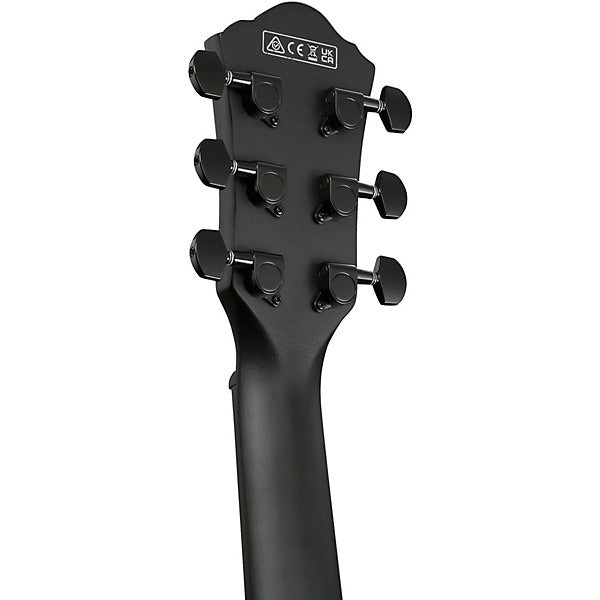 Ibanez AEWC621BOT Acoustic Electric Guitar - Black Out 2