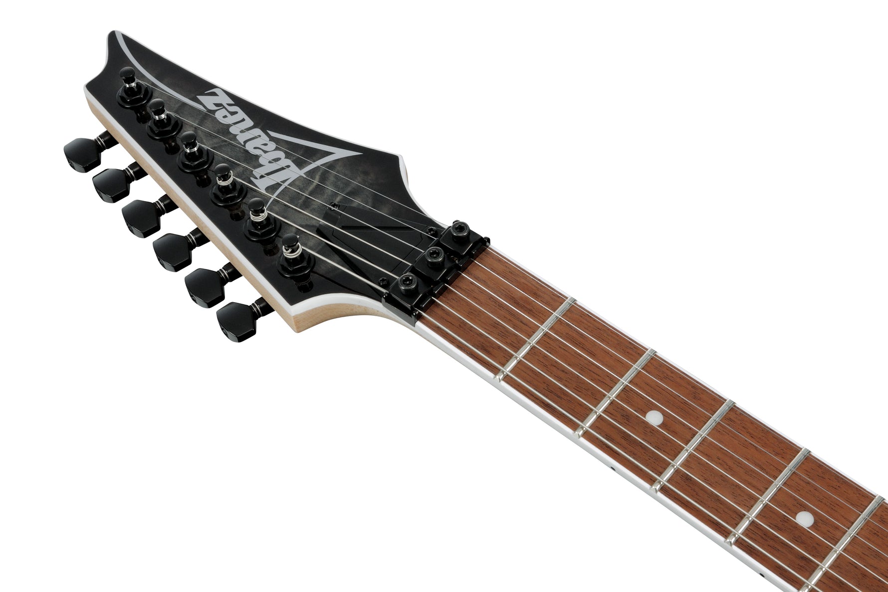 Ibanez RG450QMB Standard Electric Guitar - Transparent Gray Burst 5