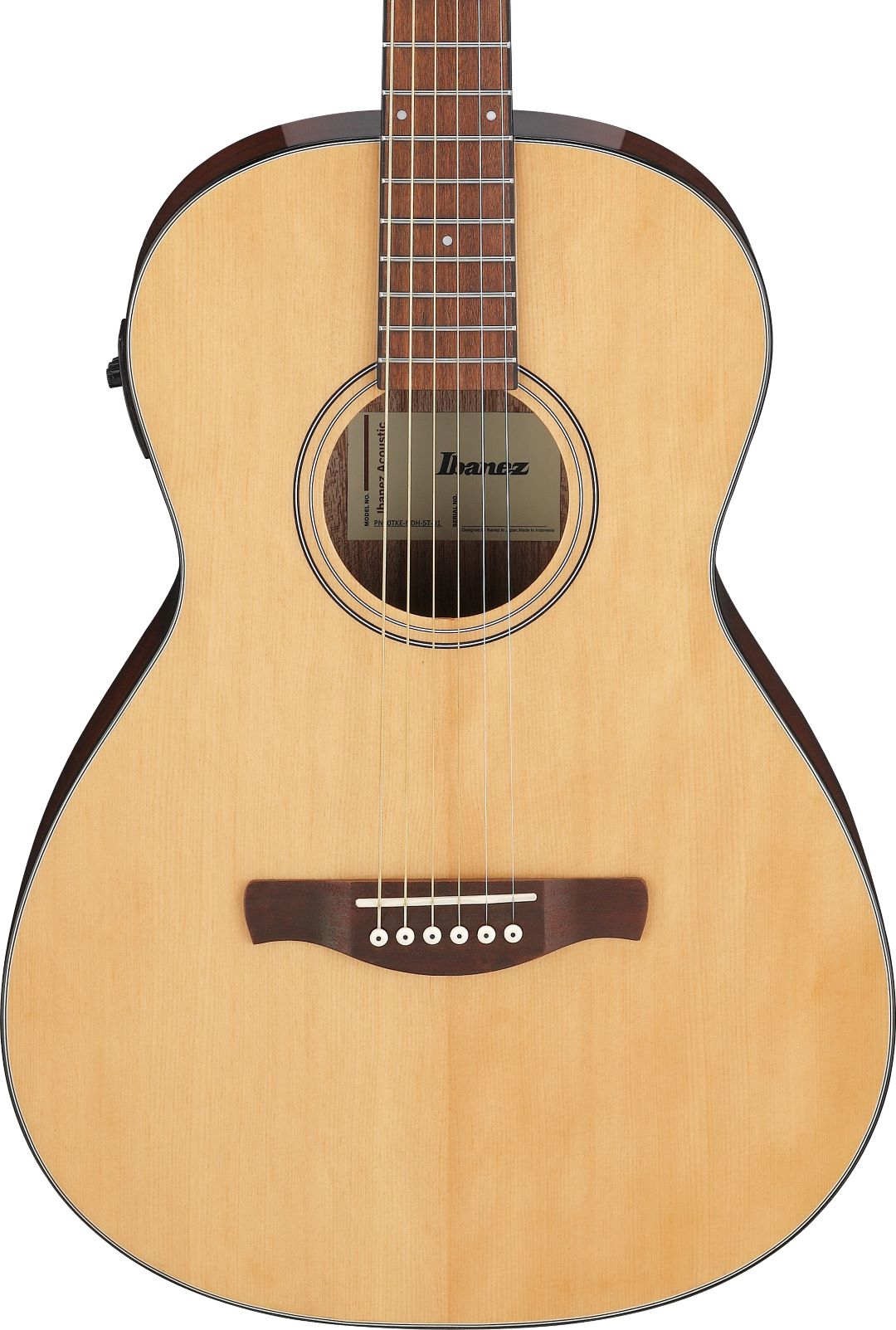 Ibanez PN50TKENDH Acoustic Electric Guitar - Natural High Gloss