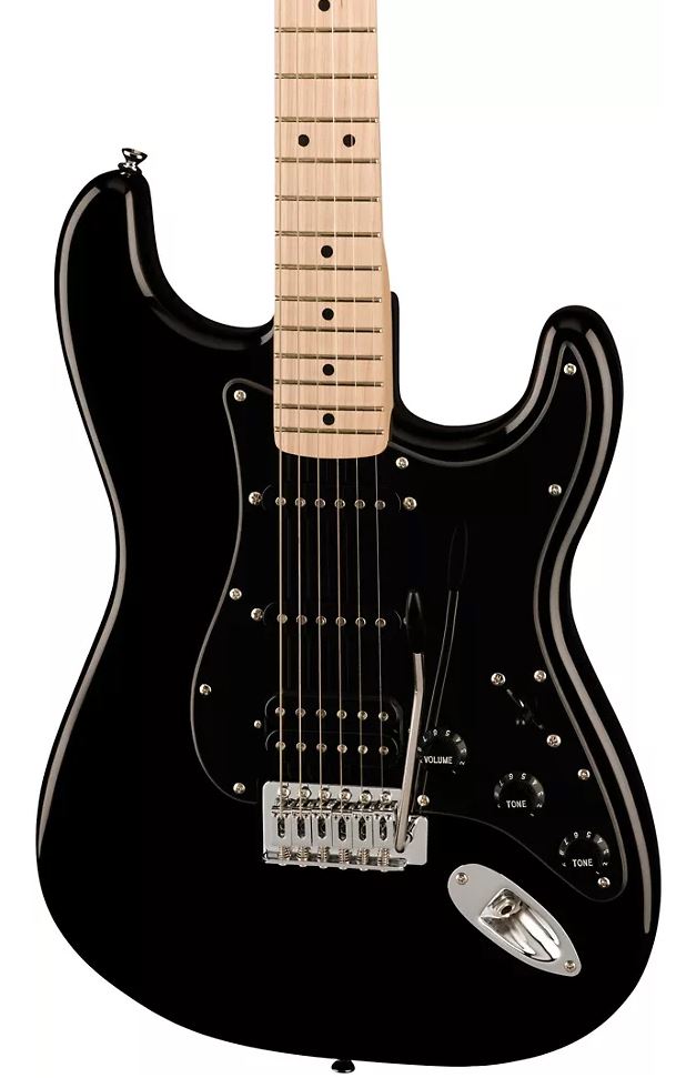 Squier Sonic Stratocaster HSS Electric Guitar - Black 5