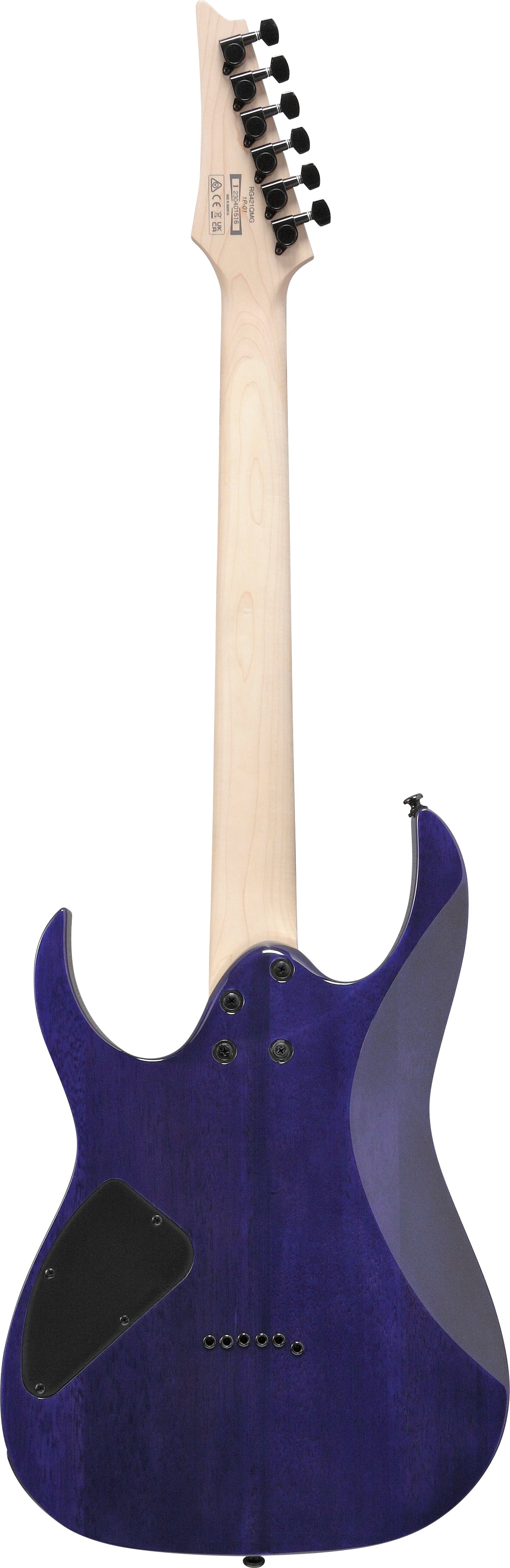 Ibanez RG421QMCBB Standard Electric Guitar - Cerulean Blue Burst 6