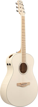 Ibanez AAM370EOAW Advanced Auditorium Acoustic Electric Guitar - Antique White 7