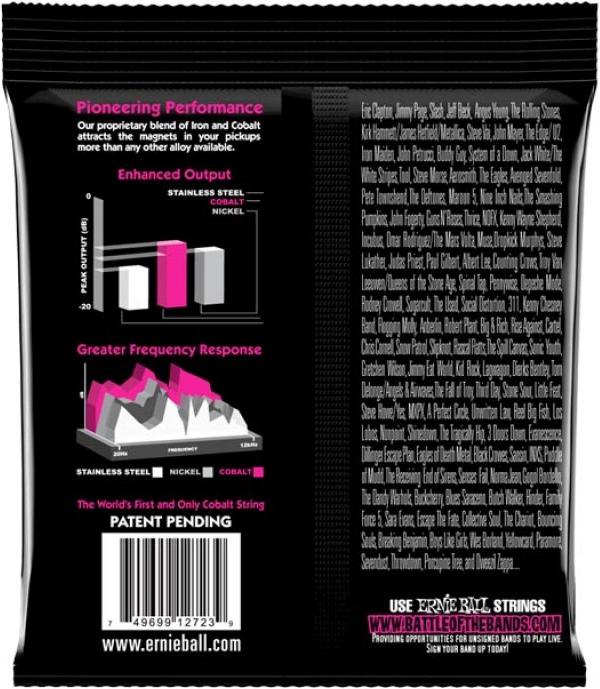 Ernie Ball 2723 Cobalt Super Slinky Electric Guitar Strings (9-42) 2