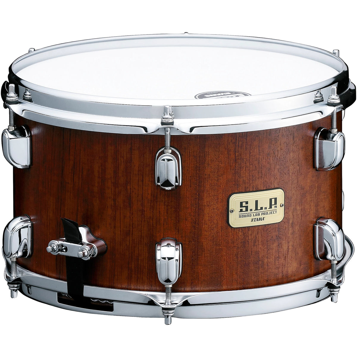 Tama S.L.P. 12x7 Mod Bubinga Snare Drum - Satin Bubinga 6