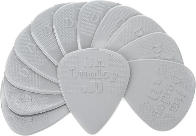 Dunlop Standard Nylon Pick 12-Pack (Light Grey .60) 2