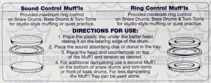 Remo MF101600 16\" Muffle Ring 2