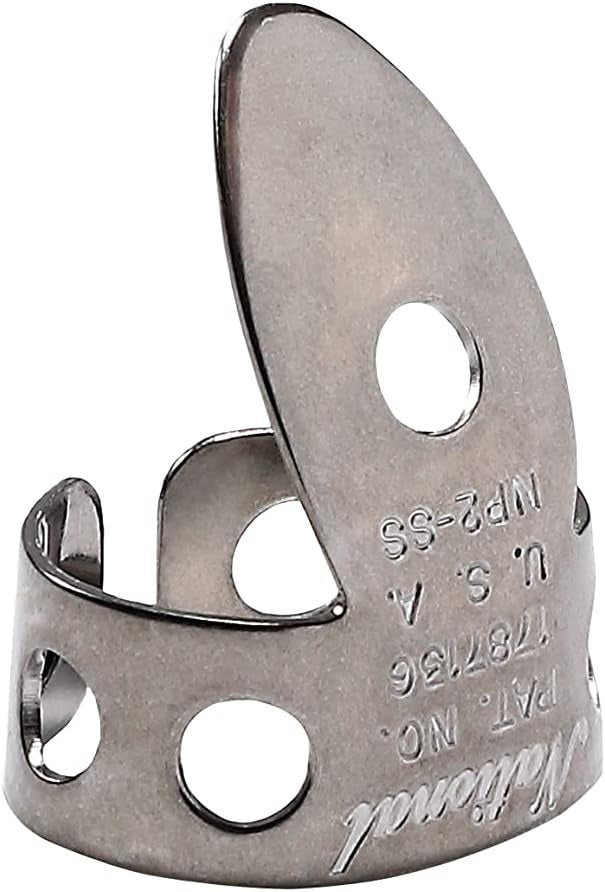 National NP2SS-04 Finger Picks - Stainless Steel (4 Pack) 3